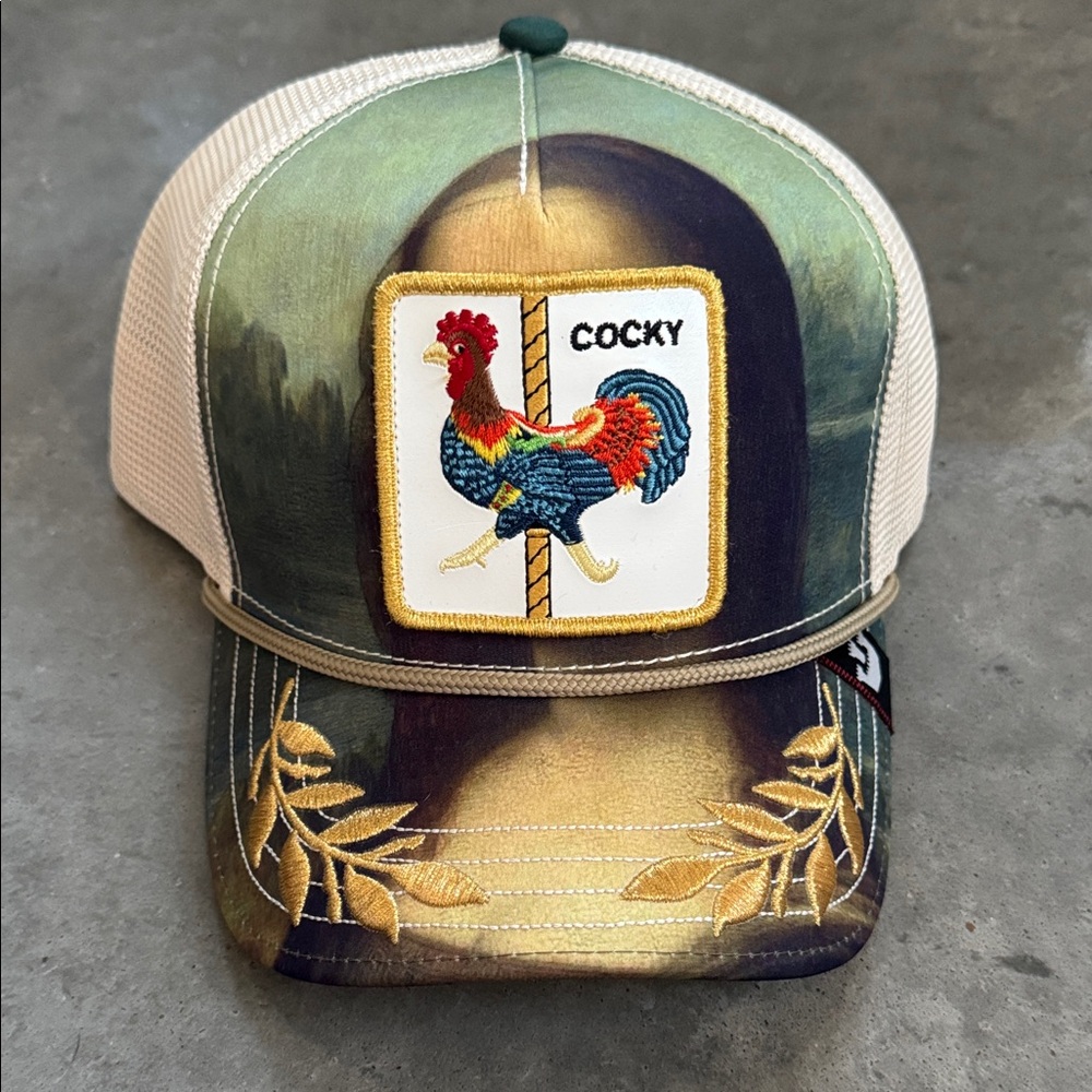 Goorin Brothers Cocky Rooster Farm Adjustable Trucker Hat